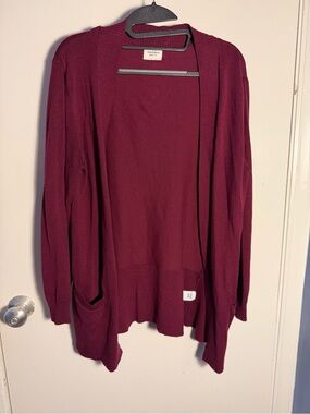 Short story petite Open-Front Cardigan with pockets Size Medium